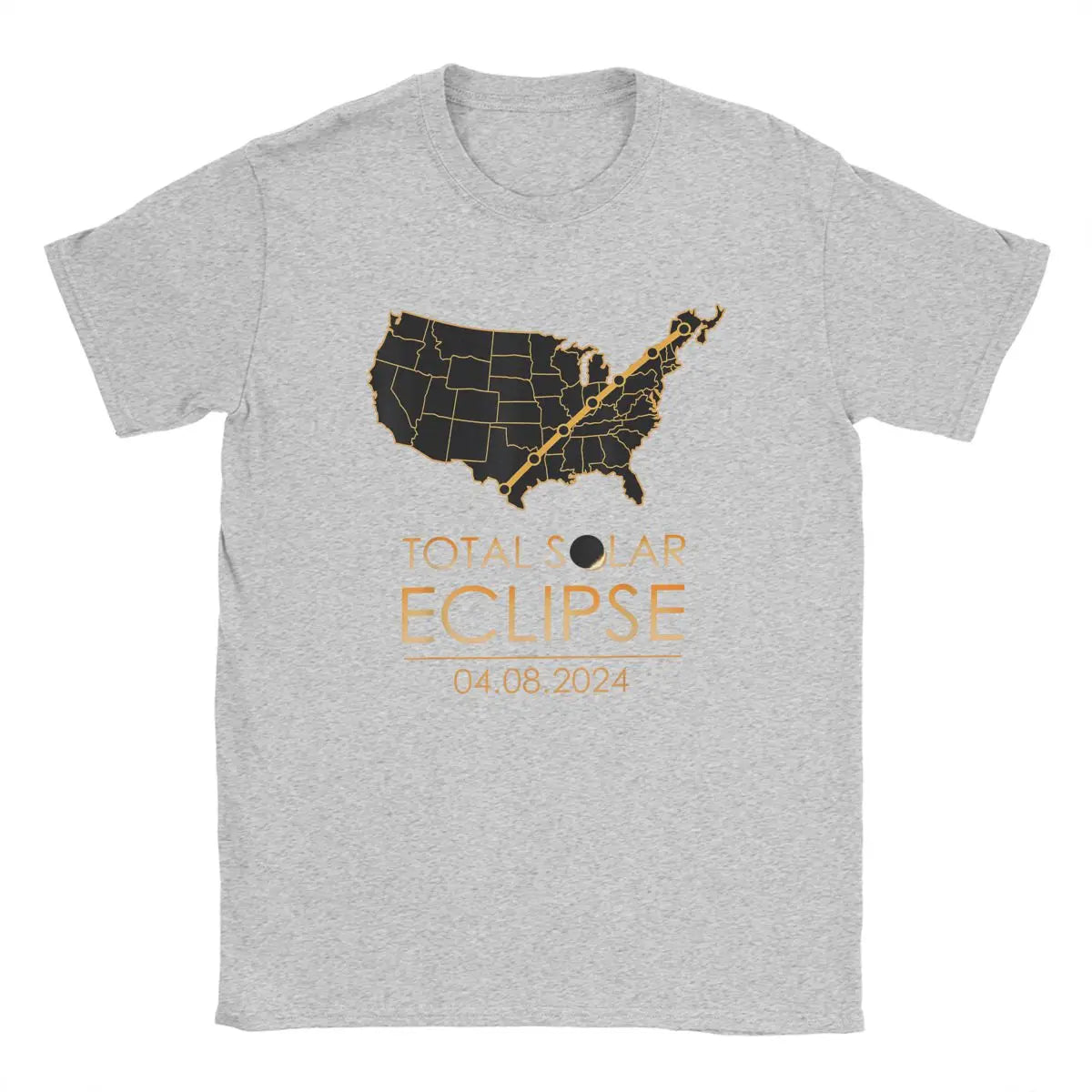 America Total Solar Eclipse USA Map T Shirts April 8 2024 - Buy Gifts 4 You by NX3