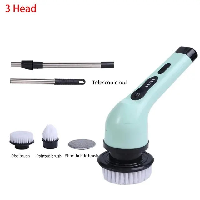 Wireless Electric Cleaning Brush Bathroom Window Kitchen Automotive Multifunctional Household Rotating Cleaning Machine - Buy Gifts 4 You by NX3