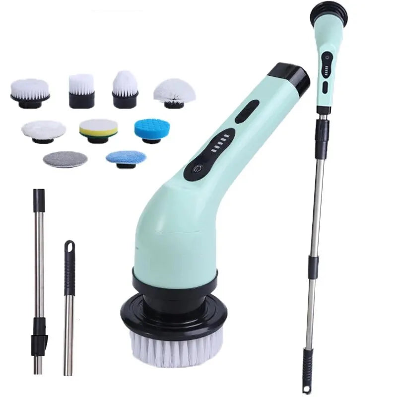 Wireless Electric Cleaning Brush Bathroom Window Kitchen Automotive Multifunctional Household Rotating Cleaning Machine - Buy Gifts 4 You by NX3