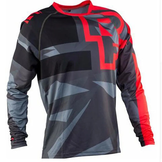 men breathable mountain bike long sleeve racing Professional quick-drying cycling jersey - Buy Gifts 4 You by NX3