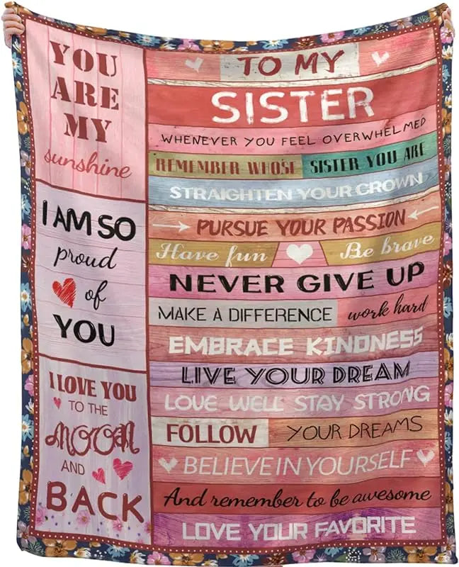 To My Daughter, My Son, My Bestie, or My Wife Blanket - Buy Gifts 4 You by NX3