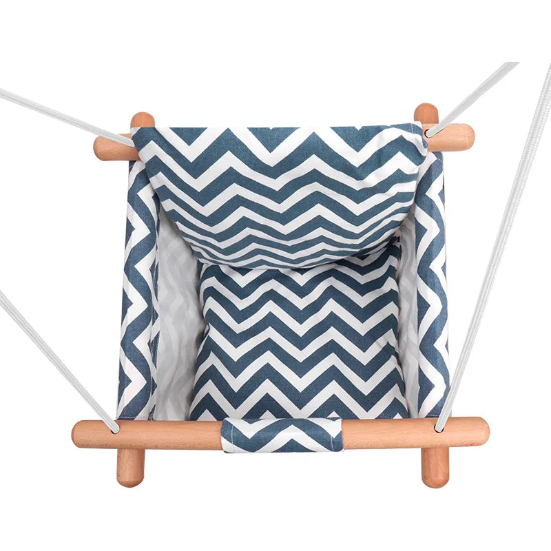 Multifunctional Wood Cloth Baby Swing - Buy Gifts 4 You by NX3