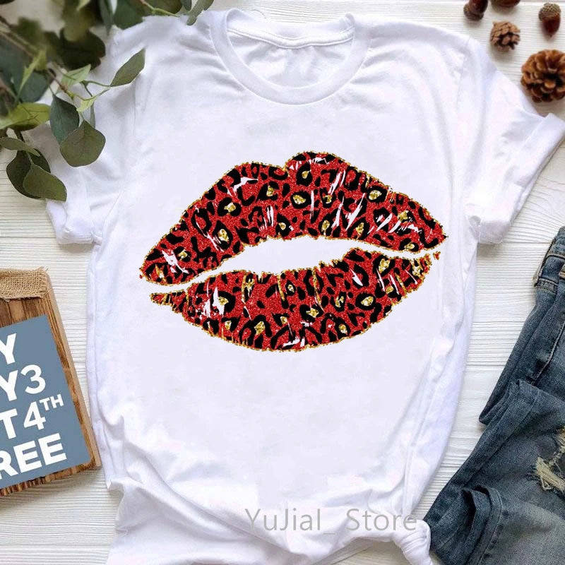 Pink Lips Print Tshirt - Buy Gifts 4 You by NX3