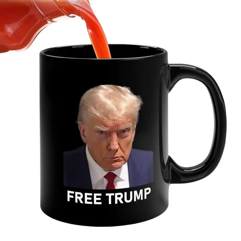 Donald Trump Cup Trump Mugshot Cup Ceramic Coffee Tea Mug Donald Trump 2024 Campaign Mugs Gift Christmas Drinkware Handgrip - Buy Gifts 4 You by NX3