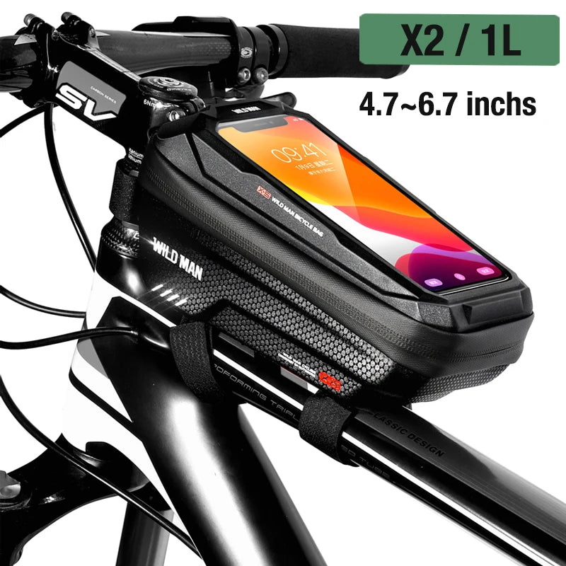 Rainproof Bicycle Bag Waterproof 6.5in Phone Touchscreen - Buy Gifts 4 You by NX3