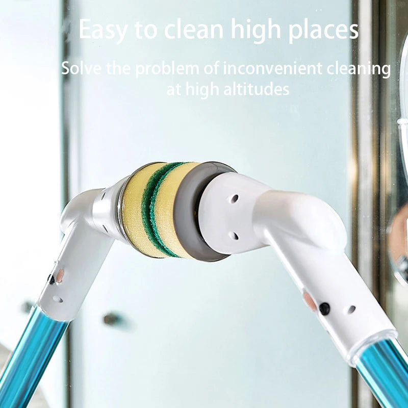 Electric Cleaning Brush Bathroom Window Kitchen Automotive Multifunctional Household Rotating Wireless Cleaning Machine - Buy Gifts 4 You by NX3