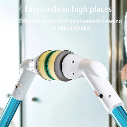 Electric Cleaning Brush Bathroom Window Kitchen Automotive Multifunctional Household Rotating Wireless Cleaning Machine - Buy Gifts 4 You by NX3