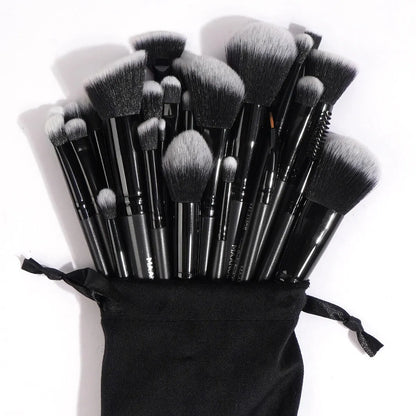 MAANGE 30pcs Professional Makeup Brush Set Foundation Concealers Eye Shadows Powder Blush Blending Brushes Beauty Tools with Bag - Buy Gifts 4 You by NX3