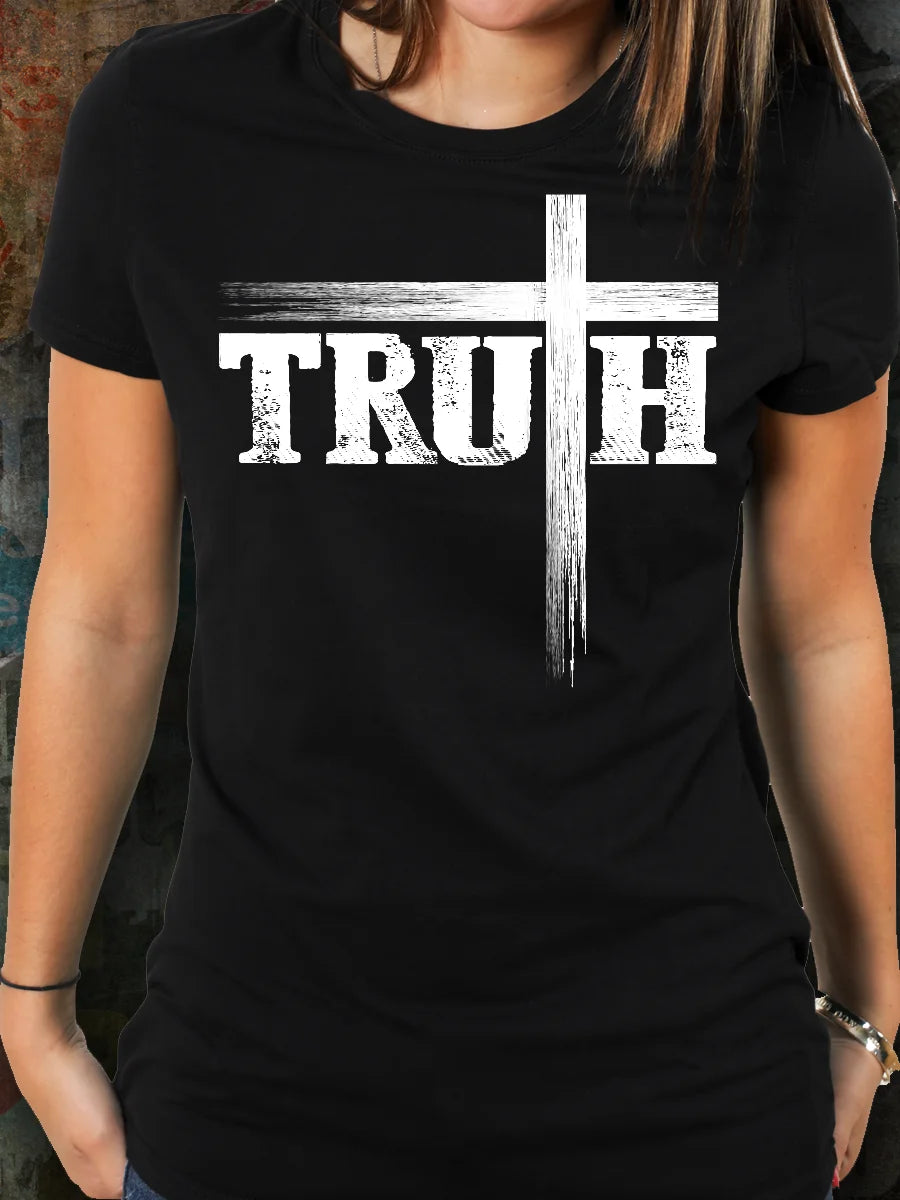 Truth Cross Christian T-Shirt - Buy Gifts 4 You by NX3