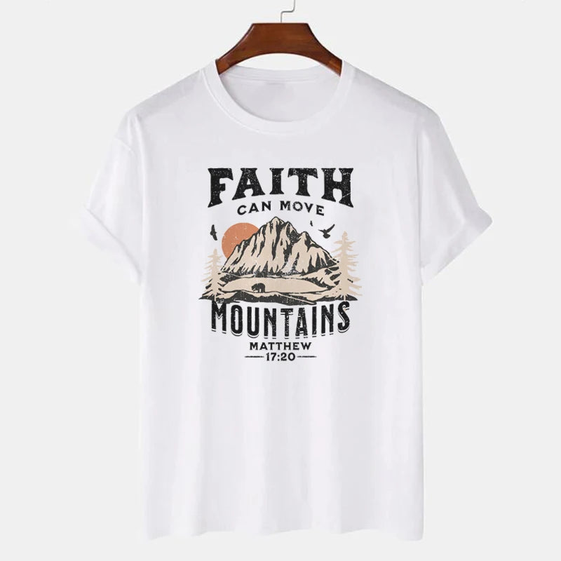 Matthew 17:20 Bible Verse Christian T-Shirts - Buy Gifts 4 You by NX3