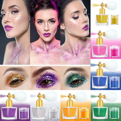 New Super Sparkle Glitter Body Spray Makeup, Hair, Body, Face Glitter - Buy Gifts 4 You by NX3