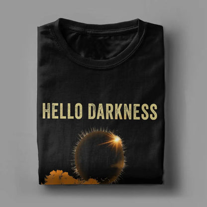 Hello Darkness My Friend Solar Eclipse T Shirts April 8 2024 Funny - Buy Gifts 4 You by NX3