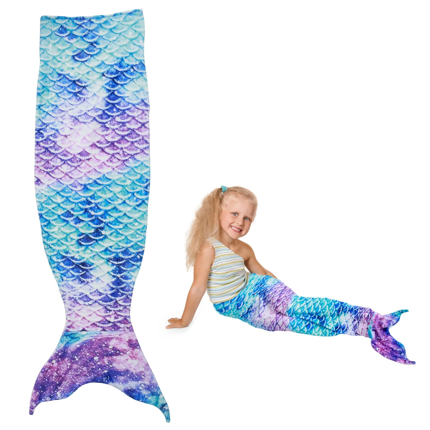 Mermaid Tail Blanket for Kids - Buy Gifts 4 You by NX3