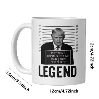 Donald Trump Cup Trump Mugshot Cup Ceramic Coffee Tea Mug Donald Trump 2024 Campaign Mugs Gift Christmas Drinkware Handgrip - Buy Gifts 4 You by NX3