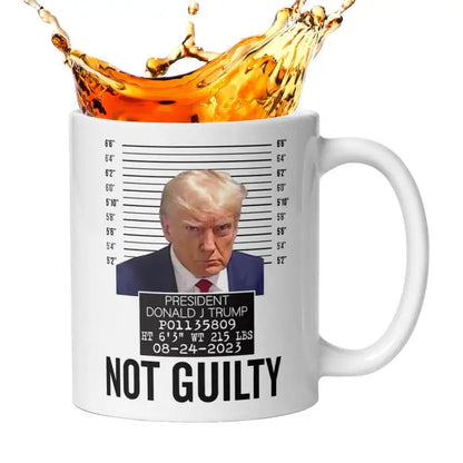 Donald Trump Cup Trump Mugshot Cup Ceramic Coffee Tea Mug Donald Trump 2024 Campaign Mugs Gift Christmas Drinkware Handgrip - Buy Gifts 4 You by NX3