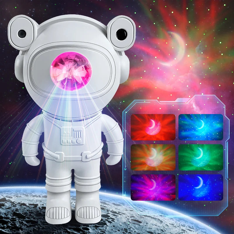 Kids Star DIY Projector Night Light with Remote Control 360 Adjustable Design Astronaut Nebula Galaxy Lighting for Children - Buy Gifts 4 You by NX3