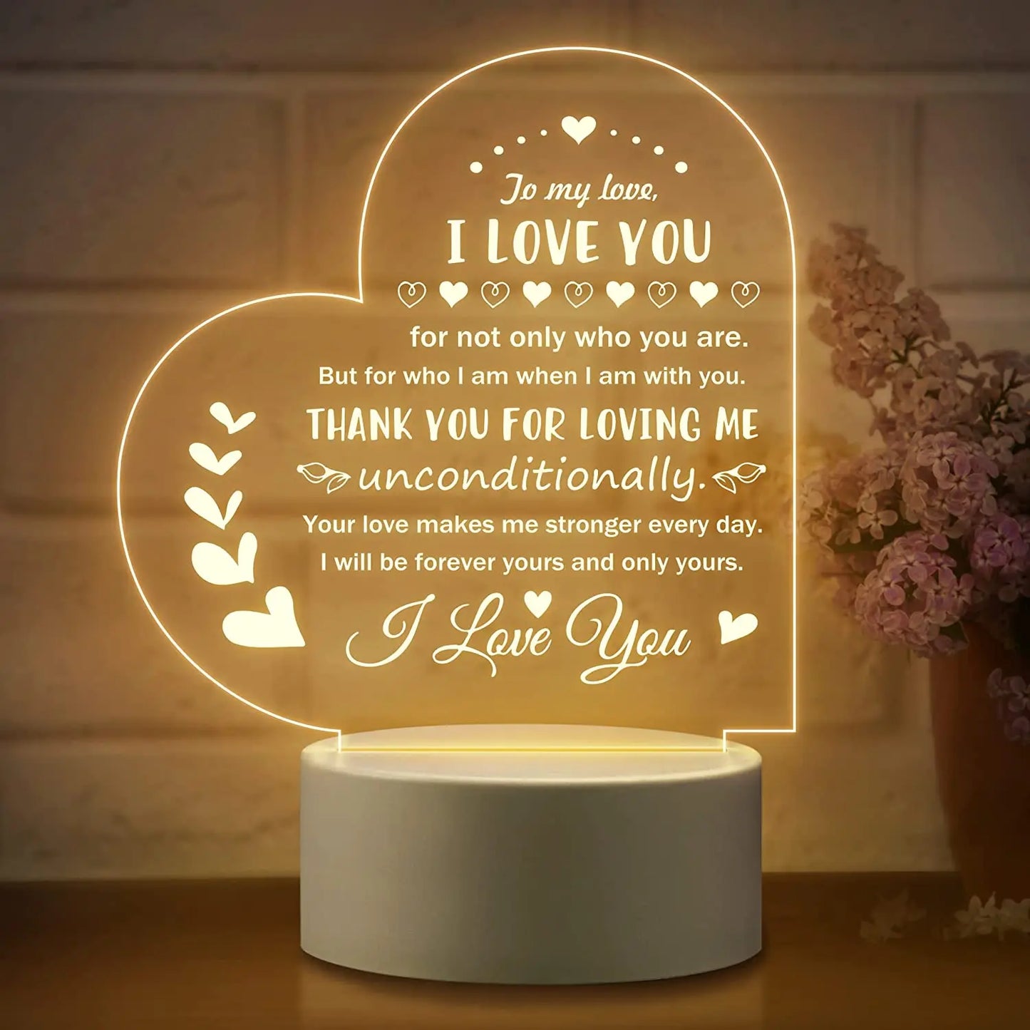 Romantic Gifts For Her or Him "I Love You" - Buy Gifts 4 You by NX3