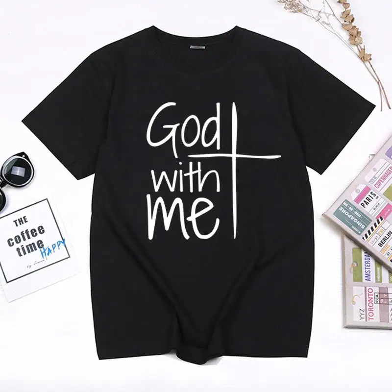 Jesus Christian Cross T Shirt & Good With Me T Shirt - Buy Gifts 4 You by NX3