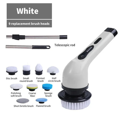 Wireless Electric Cleaning Brush Bathroom Window Kitchen Automotive Multifunctional Household Rotating Cleaning Machine - Buy Gifts 4 You by NX3