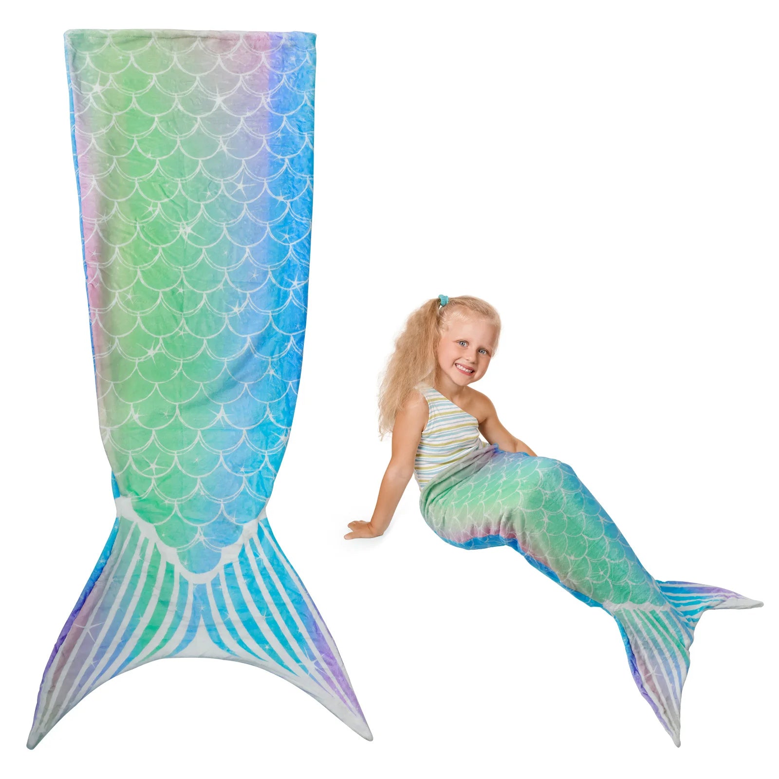 Mermaid Tail Blanket for Kids - Buy Gifts 4 You by NX3