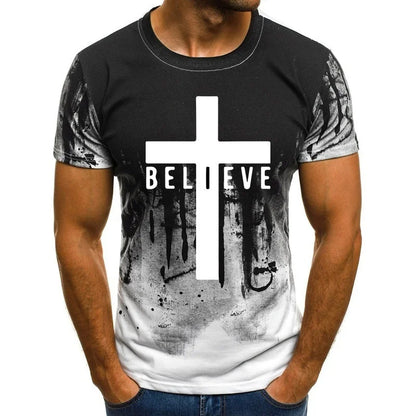 I Believe God Christian Men's Fashion T Shirts - Buy Gifts 4 You by NX3