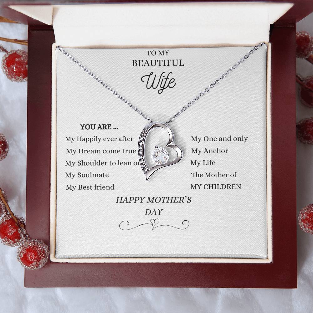 To My Beautiful Wife...You Are...Happy Mother's Day - Buy Gifts 4 You by NX3