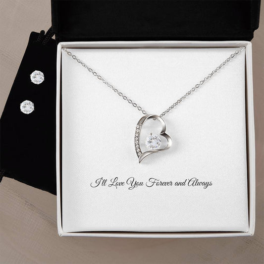 Forever Love Necklace And Earrings - Buy Gifts 4 You by NX3