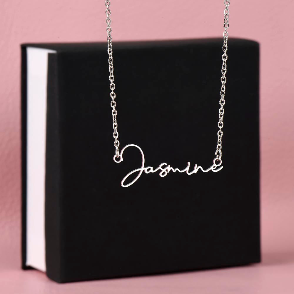 To My Beautiful Daughter, Wife, Granddaughter, Signature Necklace - Buy Gifts 4 You by NX3