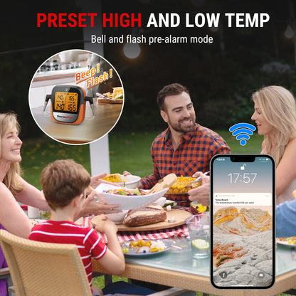 ThermoPro: Wireless Bluetooth BBQ Genius - Buy Gifts 4 You by NX3