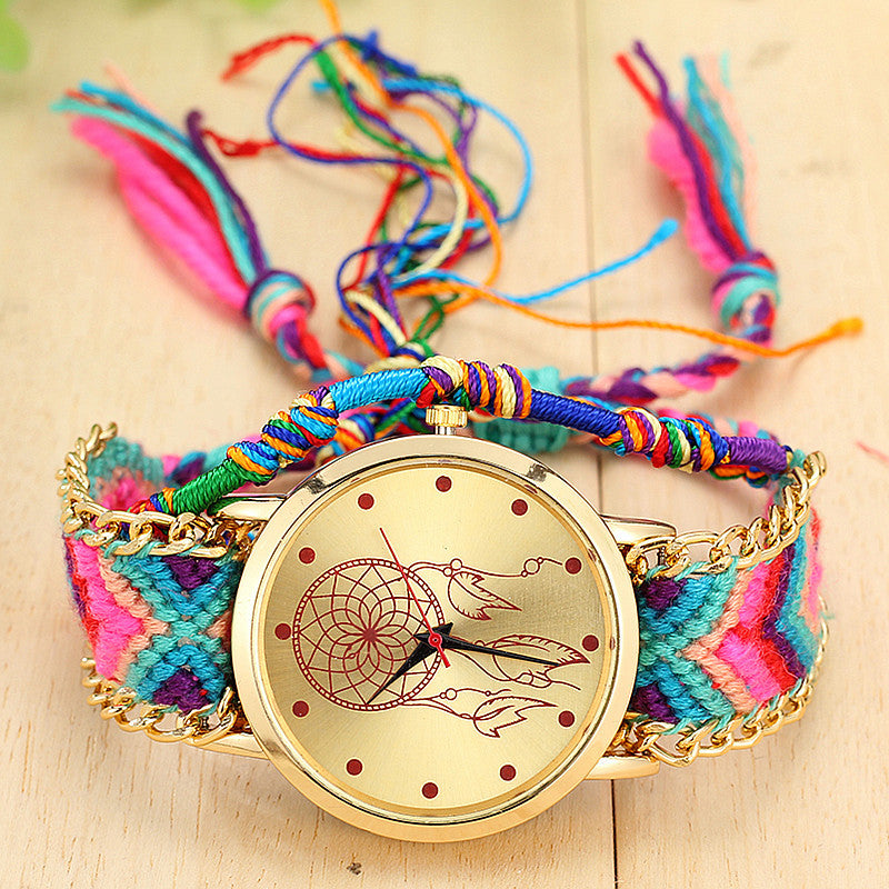 Dreamcatcher Elegance Braided Watch - Buy Gifts 4 You by NX3